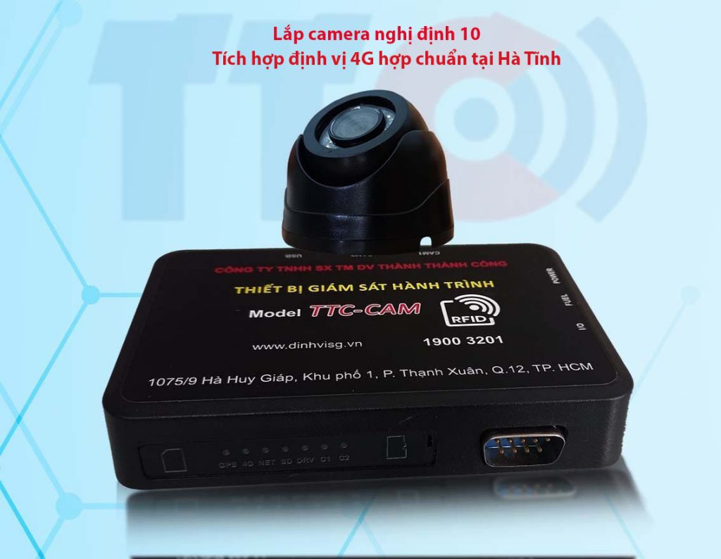 LAP CAMERA ND10 TÍCH HOP DINH VI 4G HOP CHUAN TAI Ha Tinh