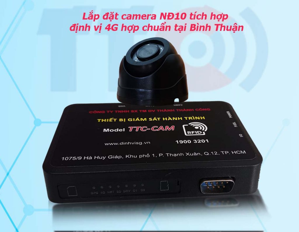 LAP CAMERA ND10 TÍCH HOP DINH VI 4G HOP CHUAN TAI bình thuận